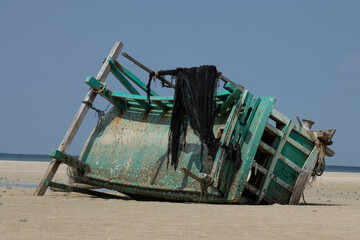 boat on the beach