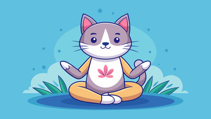 cute-cat-meditating-yoga