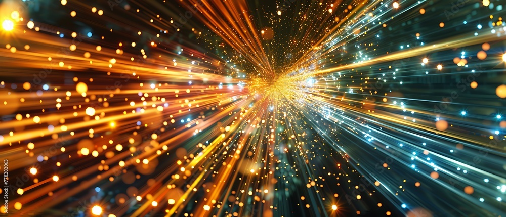 Aufkleber exploring high speed global data transfer and cyber tech advancements in ultra-fast broadband connec