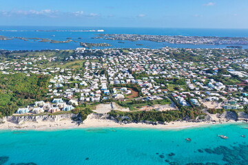 Tropical paradise island of Bermuda