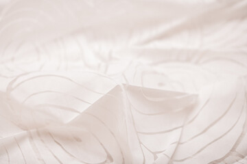 white satin fabric