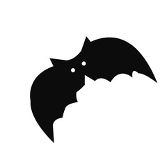 Doodle bat. Hand drawn vector illustration