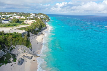 Tropical paradise island of Bermuda