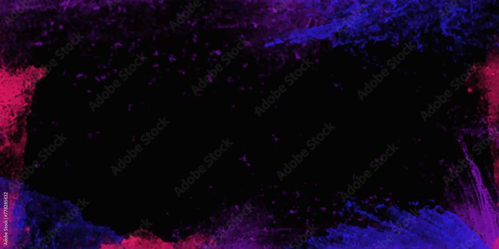 Poster star field background. pink and blue nebulae. beautiful mystic nebula in deep space. infinite cosmic
