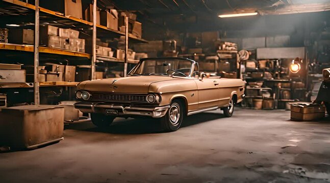 Unveiling Forgotten Beauties in Vintage Car Garages