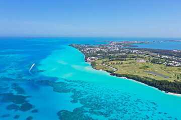 Tropical paradise island of Bermuda