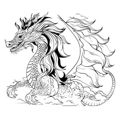 black dragon tattoo