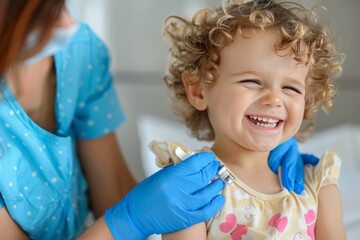 Vaccine Efficacy and Medical Procedures: How Health Care Services and Medicine Devices Aid in Immunization and Public Safety - obrazy, fototapety, plakaty
