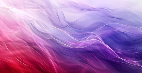 Obraz premium soft color flow background like waves, white, purple and red colors, digital background, Ai Generated Images