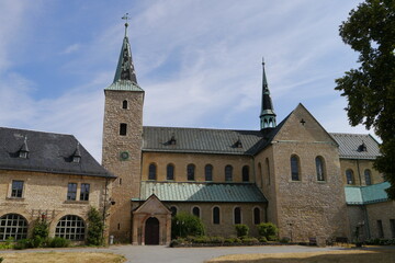 Fototapeta na wymiar Kirche Kloster Huysburg