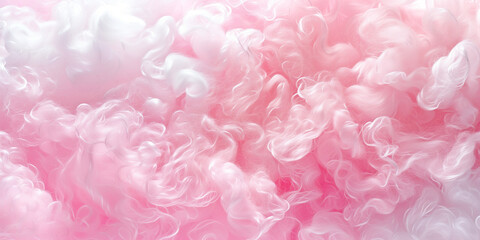 Cotton on a pink background