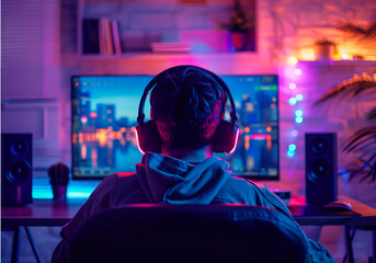 youtuber social media on computer screen 