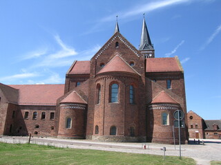 Kirche Kloster Jerichow in Sachsen-Anhalt - obrazy, fototapety, plakaty