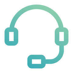 headphone icon for illustration