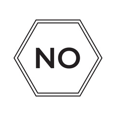 Prohibition Sign transparent. prohibition sign icon flat design style. prohibition sign sign.