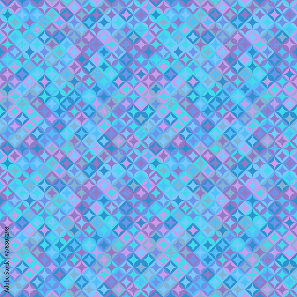 Poster colorful diagonal curved shape pattern background - abstract vector graphic design