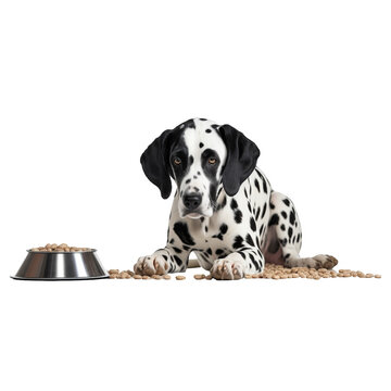 Dalmatian Dog isolated on transparent background PNG