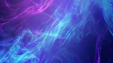 Blue and purple streamer background