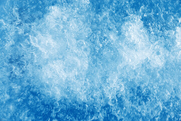 Abstract transparent water texture, bubbling clear water as textured background, purity and beauty...