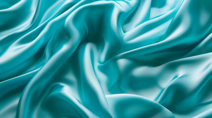 Fototapeta premium blue satin background. Silk background