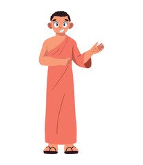 waisak buddhist monk