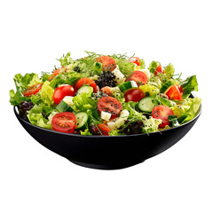 salads isolated photography transparent background