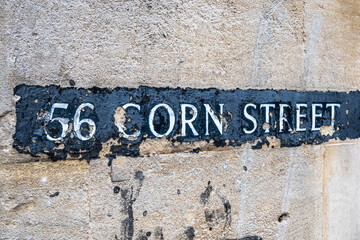 old street sign