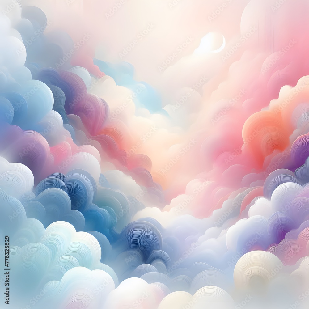 Poster abstract background with dynamic waves. vector illustration. gradient mesh generated by ai