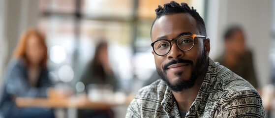 Man Shares Experience at Mental Health Group. Concept Mental Health Support, Sharing Experiences, Healing Journeys, Group Therapy, Overcoming Challenges - obrazy, fototapety, plakaty