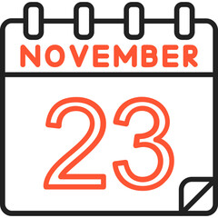 23 November Icon
