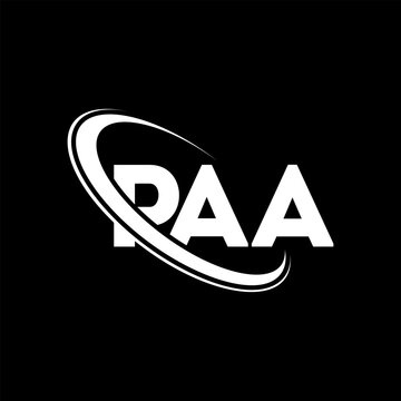PAA logo. PAA letter. PAA letter logo design. Initials PAA logo linked with circle and uppercase monogram logo. PAA typography for technology, business and real estate brand.