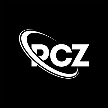 PCZ logo. PCZ letter. PCZ letter logo design. Initials PCZ logo linked with circle and uppercase monogram logo. PCZ typography for technology, business and real estate brand.
