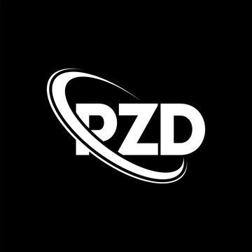 PZD logo. PZD letter. PZD letter logo design. Initials PZD logo linked with circle and uppercase monogram logo. PZD typography for technology, business and real estate brand.