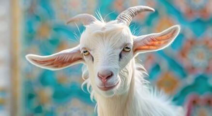 Fototapeta premium Goat Eid Generated with Ai tools