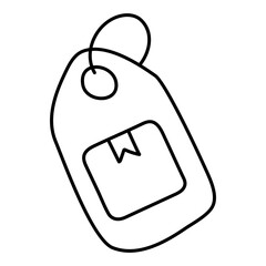 A beautiful design icon of Price tag


