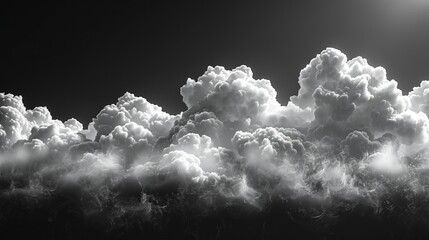White cloudiness, mist, or smog background with abstract fog or smoke moving. - obrazy, fototapety, plakaty