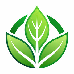Protect Nature: 'Green Leaf' Logo
