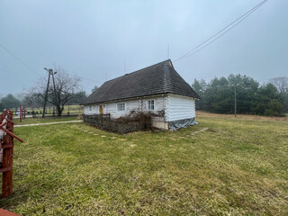 Kocjan's cottage in Rabsztyn, where Antoni Kocjan, a distinguished Polish glider designer, was born. - 778346813