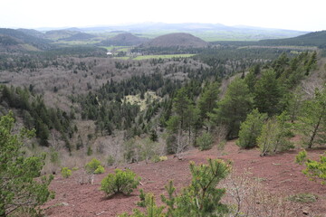 puy de la Vache et Lassolas, cha&icirc;ne des Puys