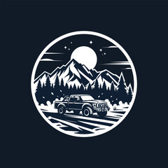 Obraz premium Simple vector design of automotive logo-002