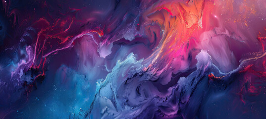 Abstract iridescent wallpaper