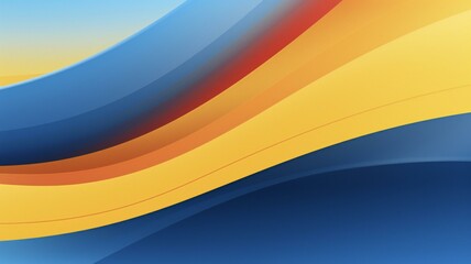 colorful abstract background design with yellow and blue stripes