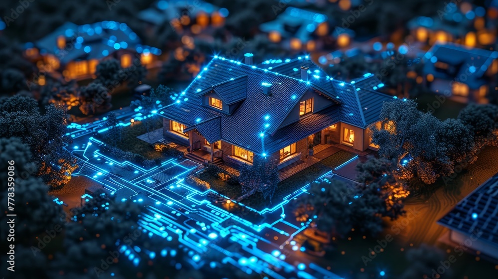 Poster A software development company which develops smart home systems for homes. A CAD program is used for designing smart homes. A programmer is involved in setting up IOT scenarios for the Internet of
