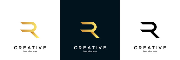 Letter R logo design inspiration