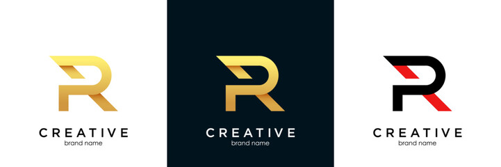 Letter R logo design inspiration