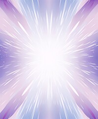 Purple and white radial burst background in anime and manga style