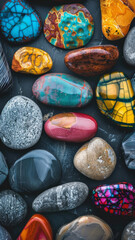 Vibrant Rock Patterns: