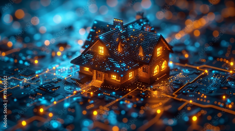Poster Developing smart home apps for smartphones. Programming scenarios for smart home systems. Designing smart home systems. Programming IOT devices on a laptop in a smart home network.