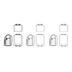 ランドセルイラスト