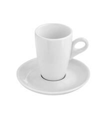 Coffee cup  on white